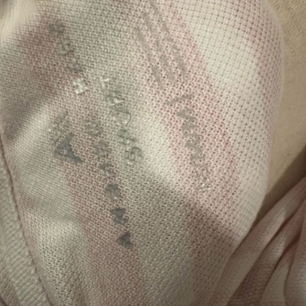 Andrew Marc Light Pink Striped Hoodie - Picture 5 of 5